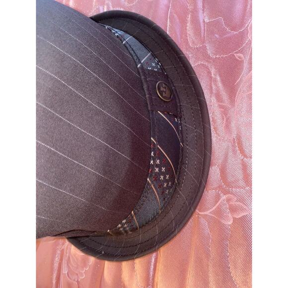 Goorin Bros Men Goorin Bros Mr. Filipo Fedora Hat Wool Blend Banded Black Lined Adult Medium NWT